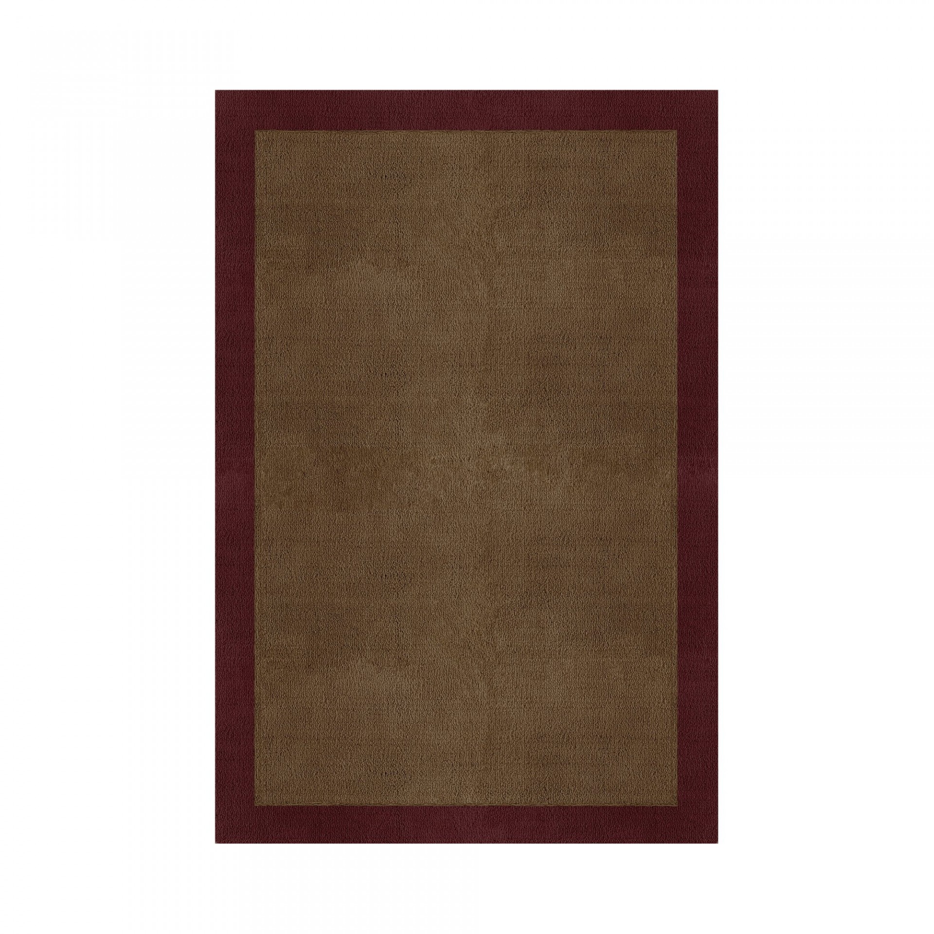 BORDER ATELIER CAMEL BROWN RECTANGULAR
