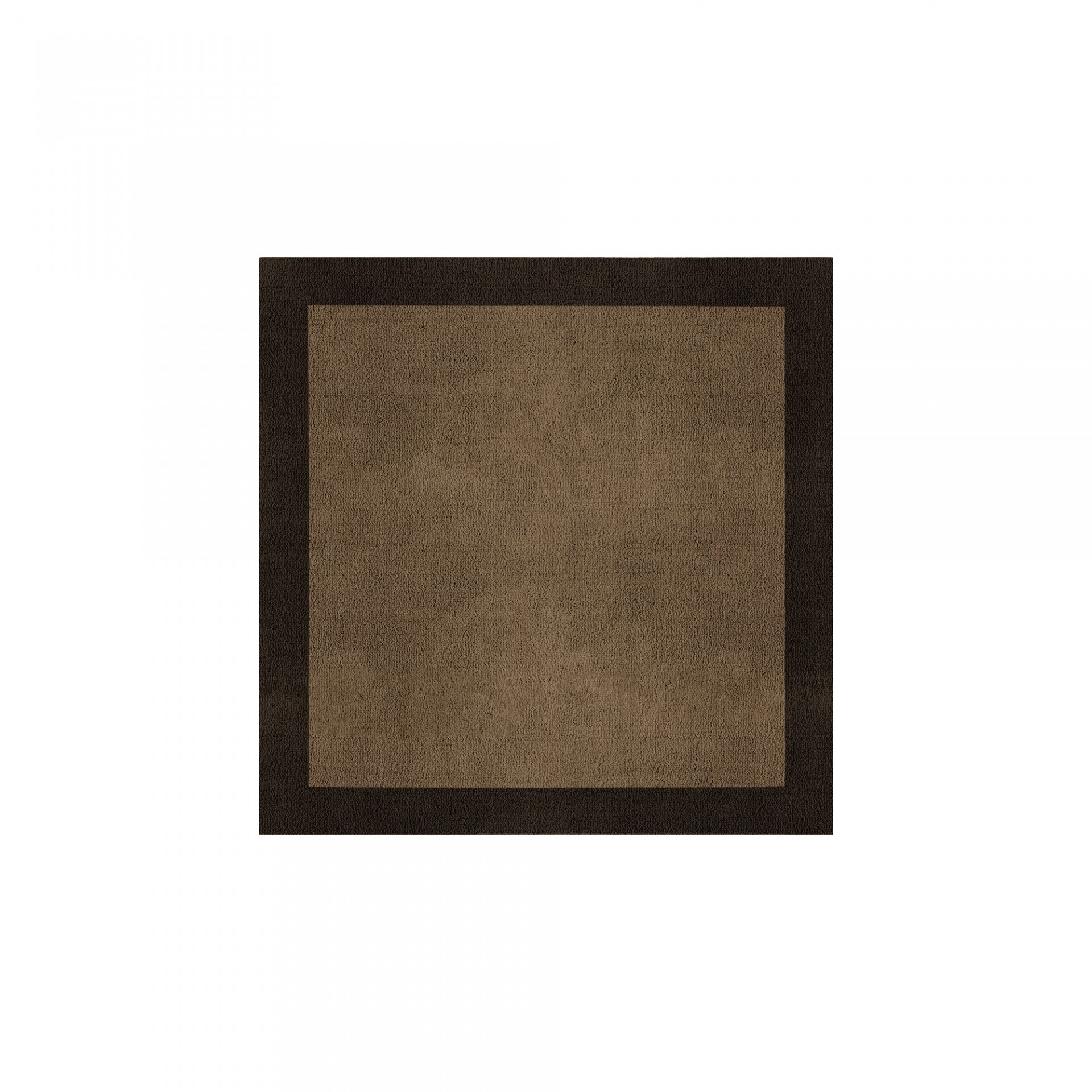 BORDER ATELIER CAMEL BROWN RECTANGULAR