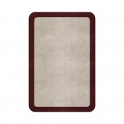 BORDER ATELIER FOG ROUNDED EDGE AREA RUG BORDER ATELIER FOG ROUNDED EDGE AREA RUG