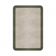 BORDER ATELIER FOG ROUNDED EDGE AREA RUG BORDER ATELIER FOG ROUNDED EDGE AREA RUG