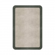 BORDER ATELIER FOG ROUNDED EDGE AREA RUG BORDER ATELIER FOG ROUNDED EDGE AREA RUG