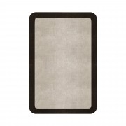 BORDER ATELIER FOG ROUNDED EDGE AREA RUG BORDER ATELIER FOG ROUNDED EDGE AREA RUG