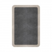 BORDER ATELIER STEEL ROUNDED EDGE AREA RUG BORDER ATELIER STEEL ROUNDED EDGE AREA RUG