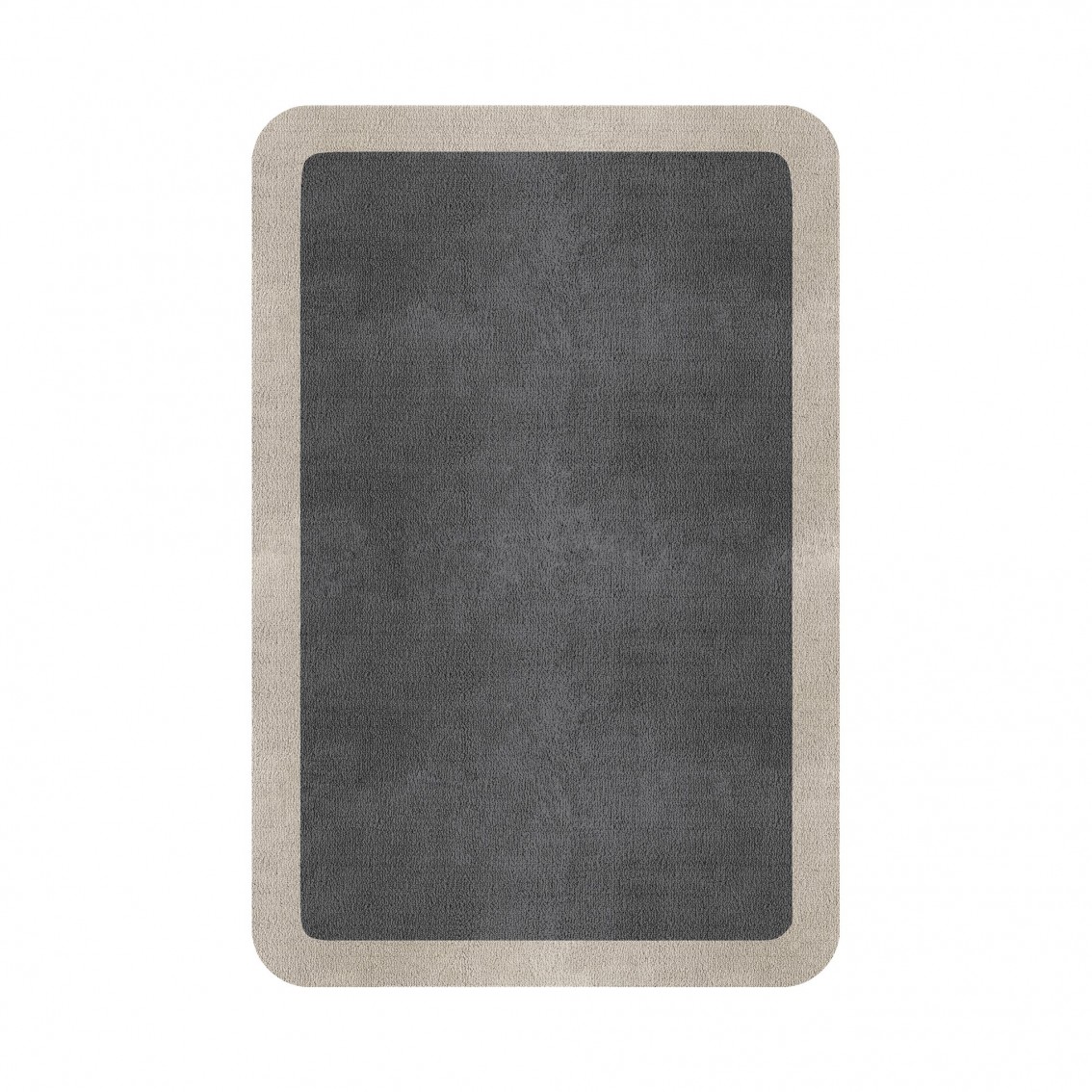 BORDER ATELIER STEEL ROUNDED EDGE AREA RUG BORDER ATELIER STEEL ROUNDED EDGE AREA RUG