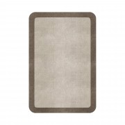 BORDER ATELIER FOG ROUNDED EDGE AREA RUG