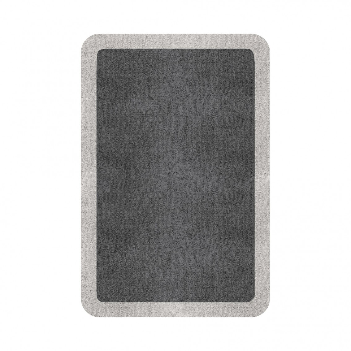 BORDER ATELIER STEEL ROUNDED EDGE AREA RUG BORDER ATELIER STEEL ROUNDED EDGE AREA RUG