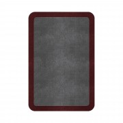 BORDER ATELIER STEEL ROUNDED EDGE AREA RUG BORDER ATELIER STEEL ROUNDED EDGE AREA RUG