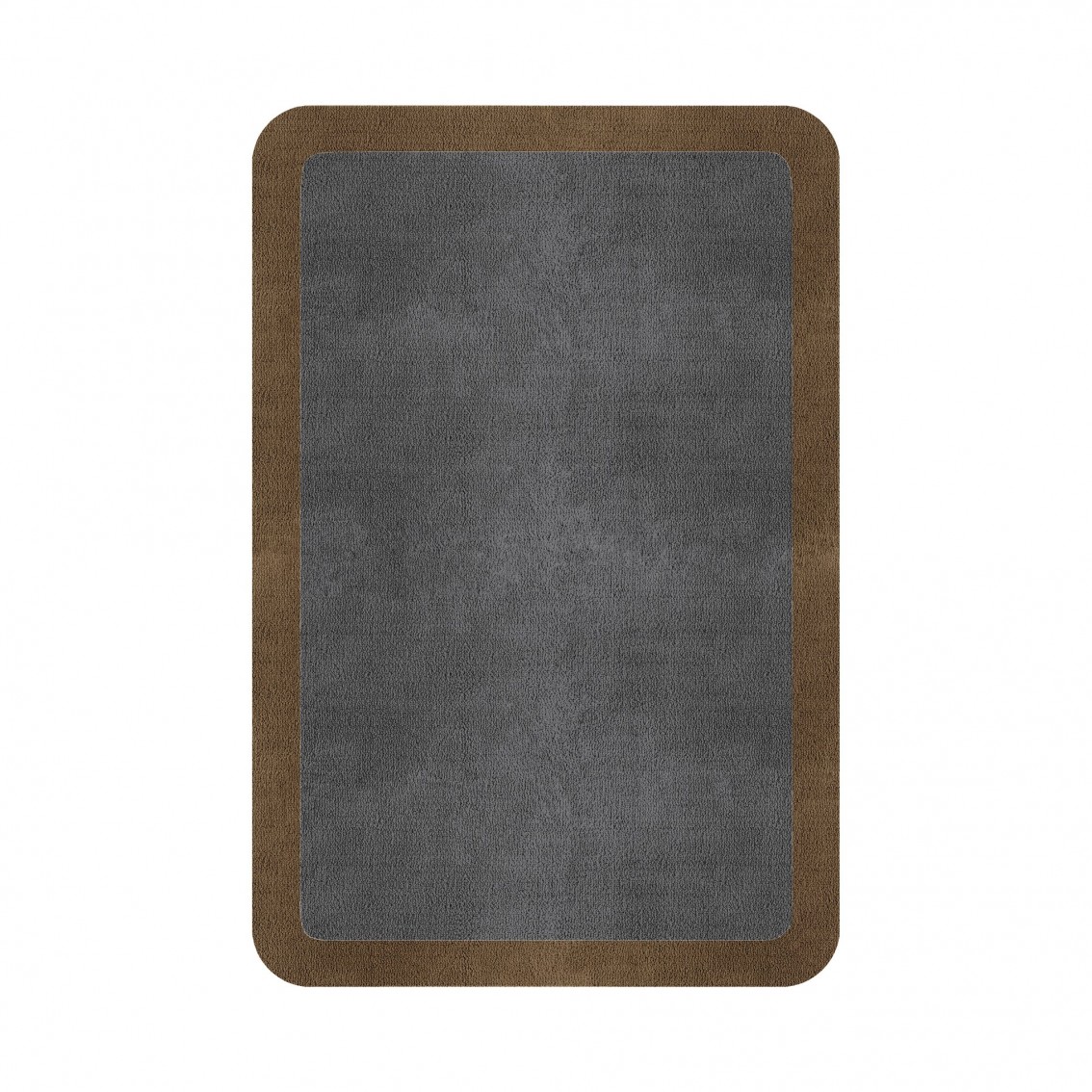 BORDER ATELIER STEEL ROUNDED EDGE AREA RUG BORDER ATELIER STEEL ROUNDED EDGE AREA RUG