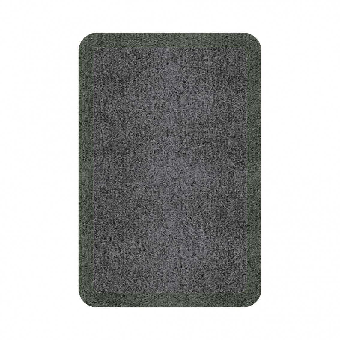 BORDER ATELIER STEEL ROUNDED EDGE AREA RUG BORDER ATELIER STEEL ROUNDED EDGE AREA RUG