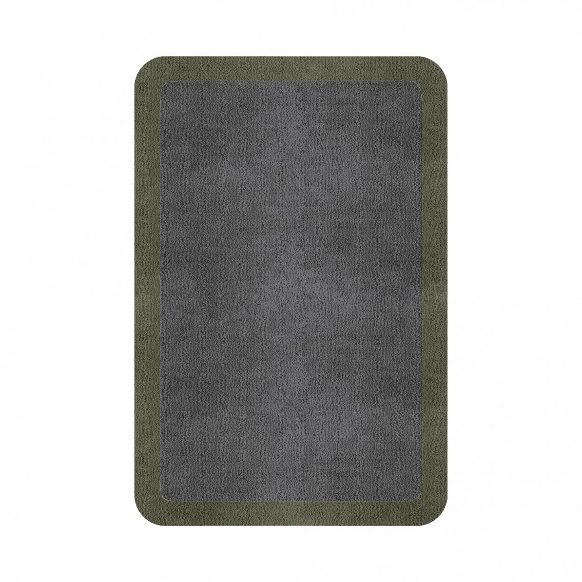 BORDER ATELIER STEEL ROUNDED EDGE AREA RUG BORDER ATELIER STEEL ROUNDED EDGE AREA RUG