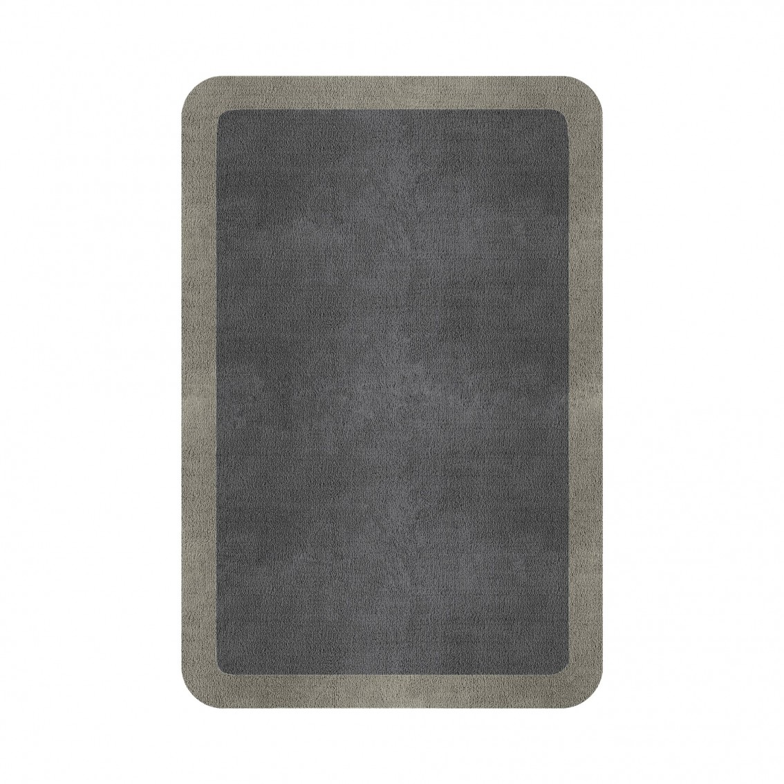 BORDER ATELIER STEEL ROUNDED EDGE AREA RUG BORDER ATELIER STEEL ROUNDED EDGE AREA RUG