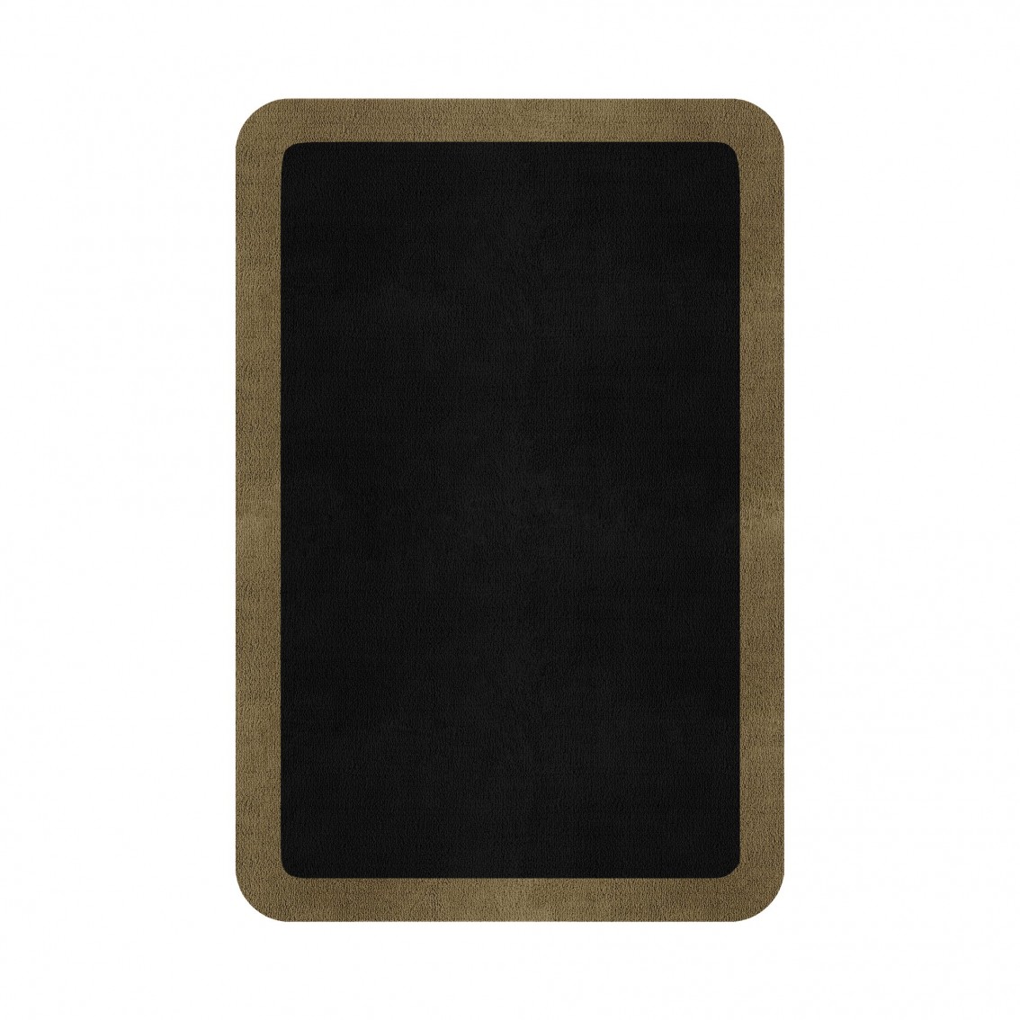 BORDER ATELIER BLACK ALFOMBRA ESQUINAS REDONDEADAS BORDER ATELIER BLACK ALFOMBRA ESQUINAS REDONDEADAS