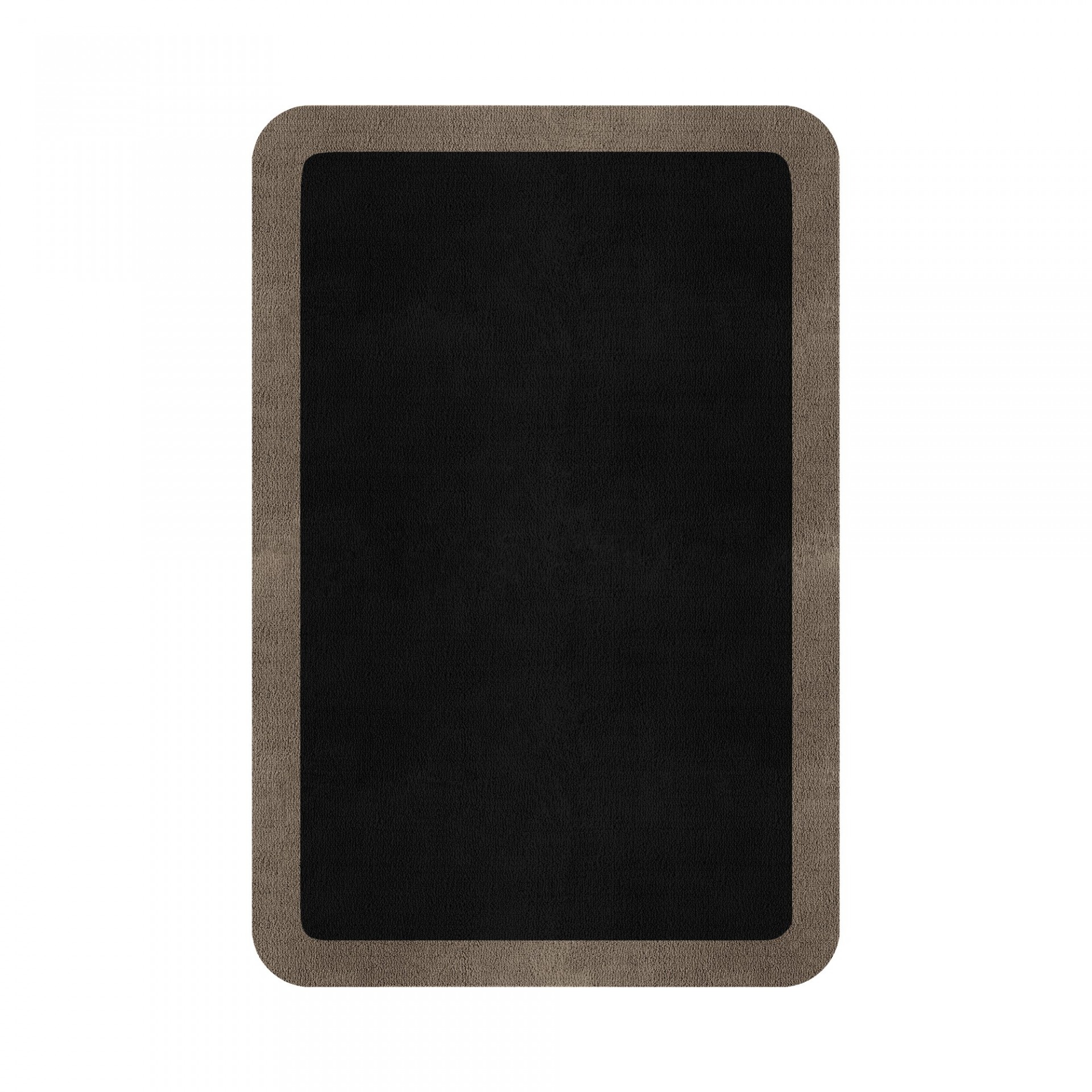 BORDER ATELIER BLACK ALFOMBRA ESQUINAS REDONDEADAS
