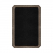 BORDER ATELIER BLACK ALFOMBRA ESQUINAS REDONDEADAS BORDER ATELIER BLACK ALFOMBRA ESQUINAS REDONDEADAS