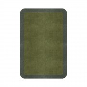 BORDER ATELIER FRESH OLIVE ROUNDED EDGE AREA RUG BORDER ATELIER FRESH OLIVE ROUNDED EDGE AREA RUG