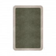 BORDER ATELIER SAGE TAUPE ROUNDED EDGE AREA RUG BORDER ATELIER SAGE TAUPE ROUNDED EDGE AREA RUG