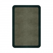 BORDER ATELIER SAGE TAUPE ROUNDED EDGE AREA RUG BORDER ATELIER SAGE TAUPE ROUNDED EDGE AREA RUG