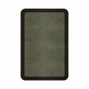 BORDER ATELIER SAGE TAUPE TAPETE CANTOS REDONDOS