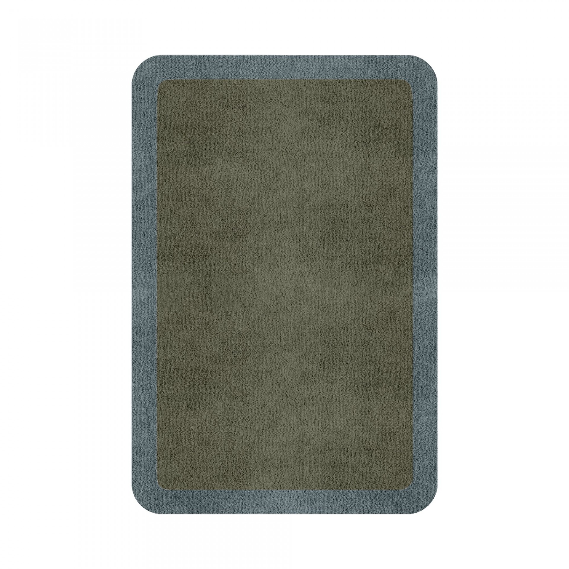 BORDER ATELIER SAGE TAUPE TAPETE CANTOS REDONDOS