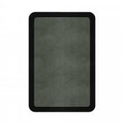 BORDER ATELIER SAGE GREEN ROUNDED EDGE AREA RUG