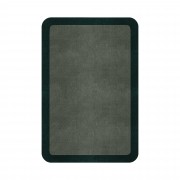 BORDER ATELIER SAGE GREEN ROUNDED EDGE AREA RUG BORDER ATELIER SAGE GREEN ROUNDED EDGE AREA RUG