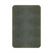 BORDER ATELIER SAGE GREEN ROUNDED EDGE AREA RUG