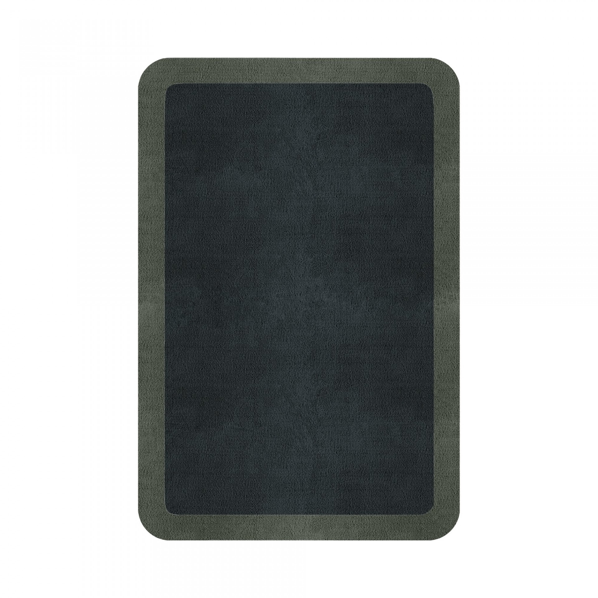 BORDER ATELIER CHARCOAL BLUE ALFOMBRA REDONDEADA
