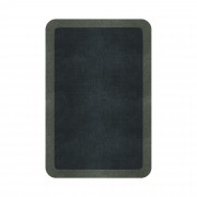 BORDER ATELIER CHARCOAL BLUE ALFOMBRA REDONDEADA BORDER ATELIER CHARCOAL BLUE ALFOMBRA REDONDEADA