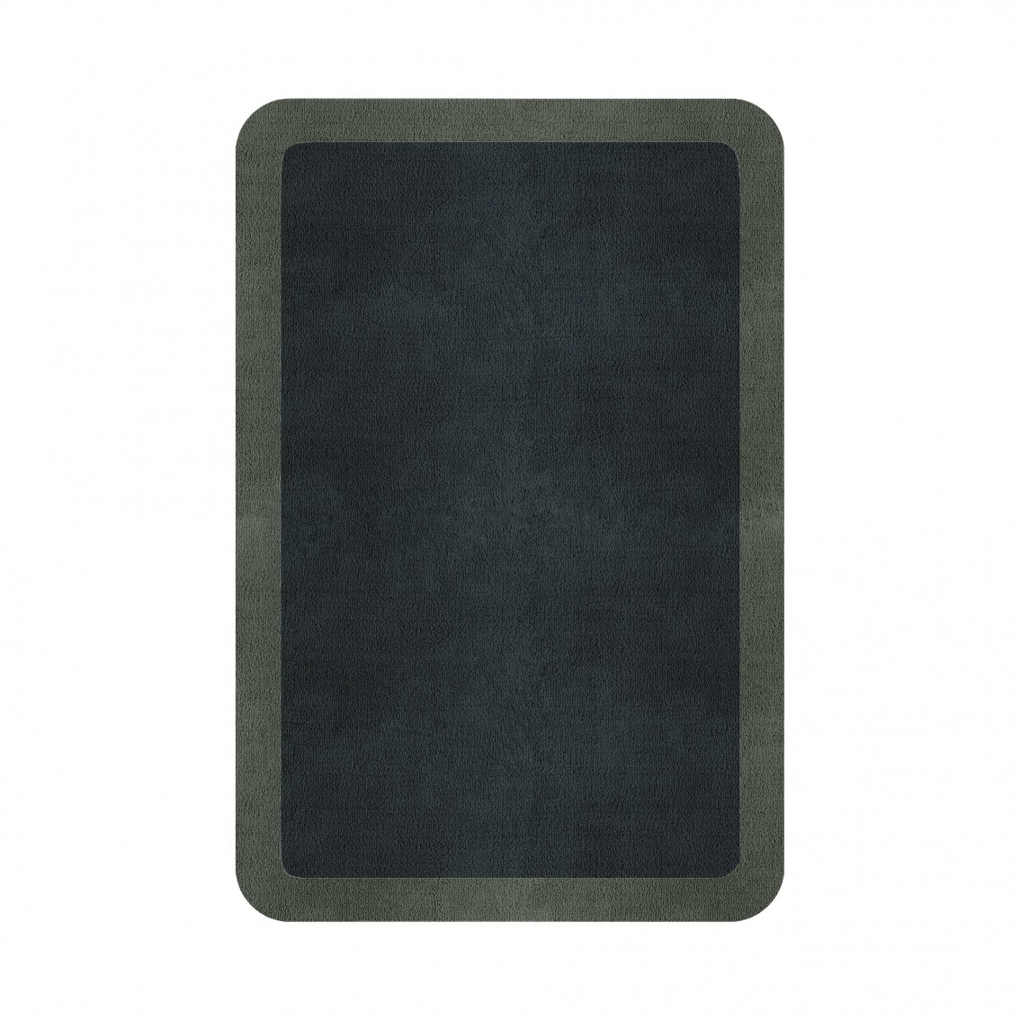 BORDER ATELIER CHARCOAL BLUE ALFOMBRA REDONDEADA BORDER ATELIER CHARCOAL BLUE ALFOMBRA REDONDEADA