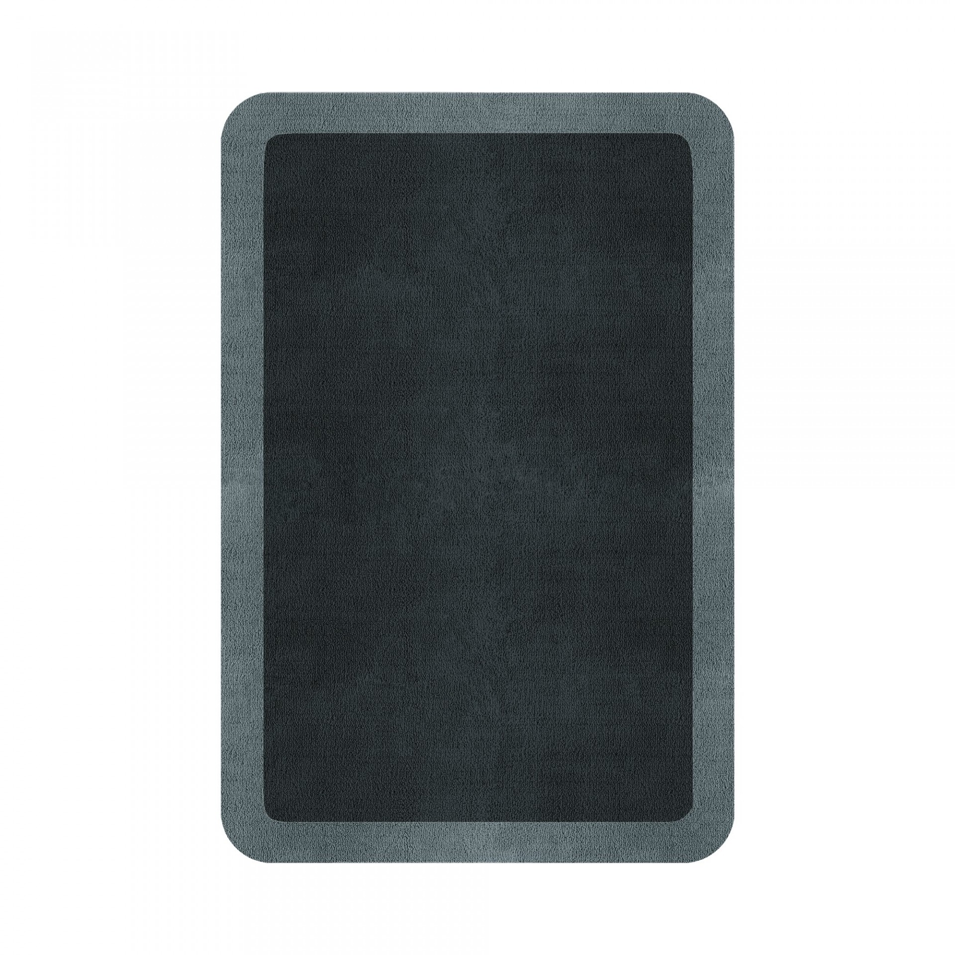 BORDER ATELIER CHARCOAL BLUE ALFOMBRA REDONDEADA