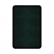 BORDER ATELIER HUNTER GREEN ROUNDED EDGE AREA RUG BORDER ATELIER HUNTER GREEN ROUNDED EDGE AREA RUG