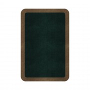 BORDER ATELIER HUNTER GREEN ROUNDED EDGE AREA RUG BORDER ATELIER HUNTER GREEN ROUNDED EDGE AREA RUG