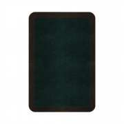 BORDER ATELIER HUNTER GREEN ALFOMBRA REDONDEADA