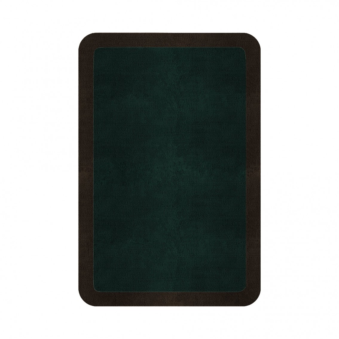 BORDER ATELIER HUNTER GREEN ALFOMBRA REDONDEADA