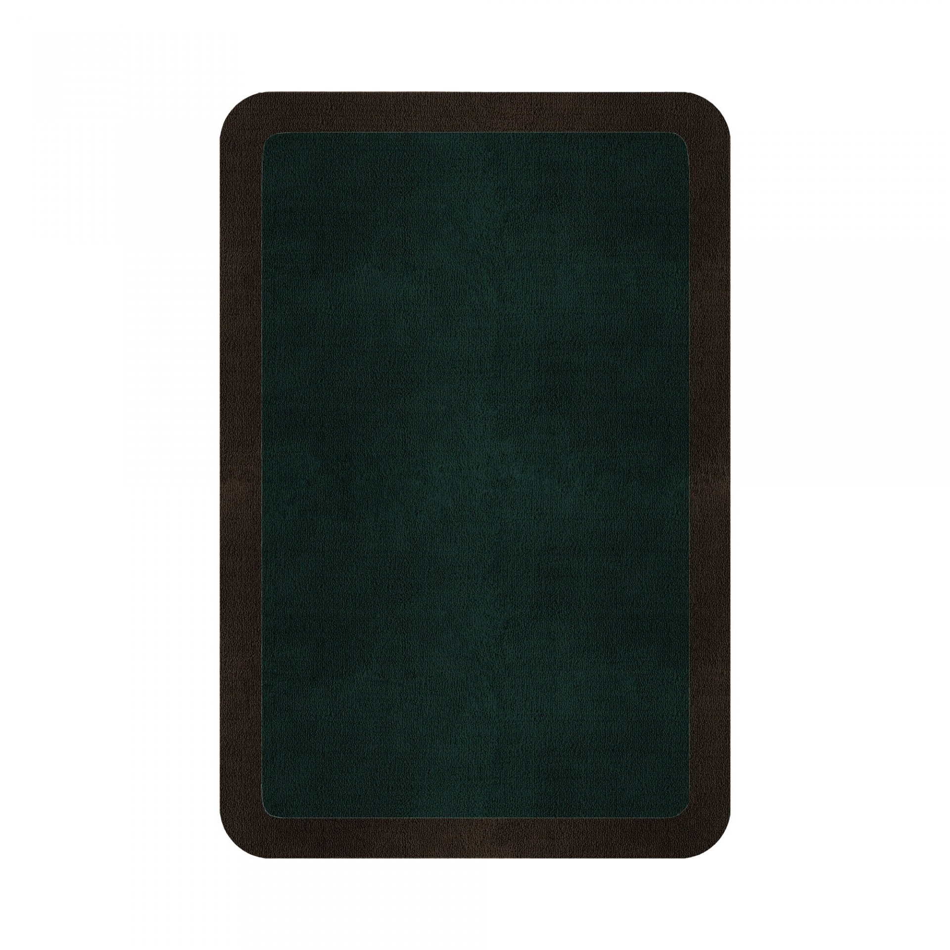 BORDER ATELIER HUNTER GREEN ALFOMBRA REDONDEADA