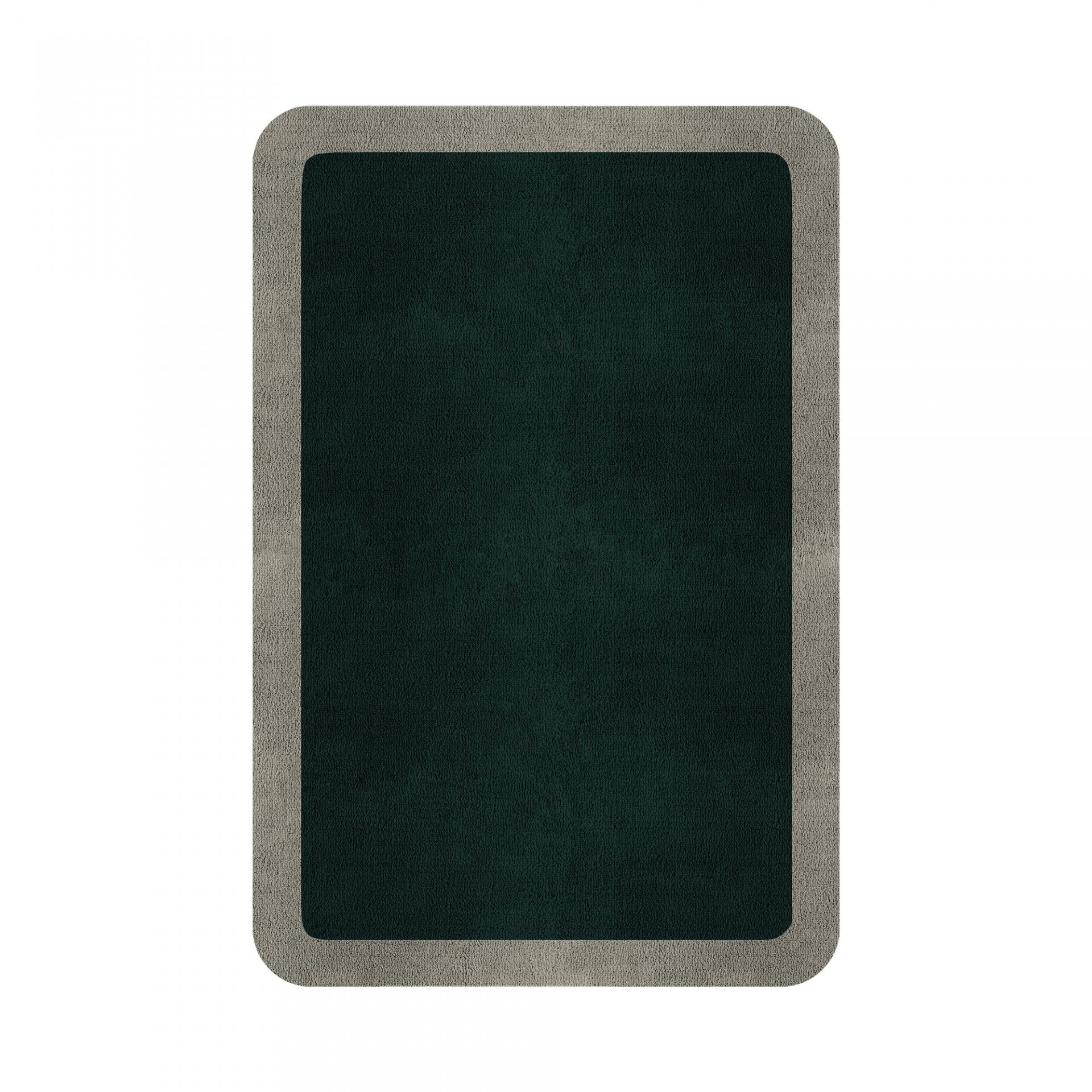 BORDER ATELIER HUNTER GREEN ALFOMBRA REDONDEADA