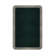 BORDER ATELIER HUNTER GREEN ALFOMBRA REDONDEADA BORDER ATELIER HUNTER GREEN ALFOMBRA REDONDEADA