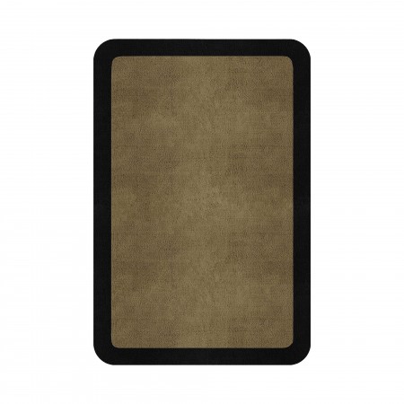 BORDER ATELIER SANDSTONE ROUNDED EDGE AREA RUG
