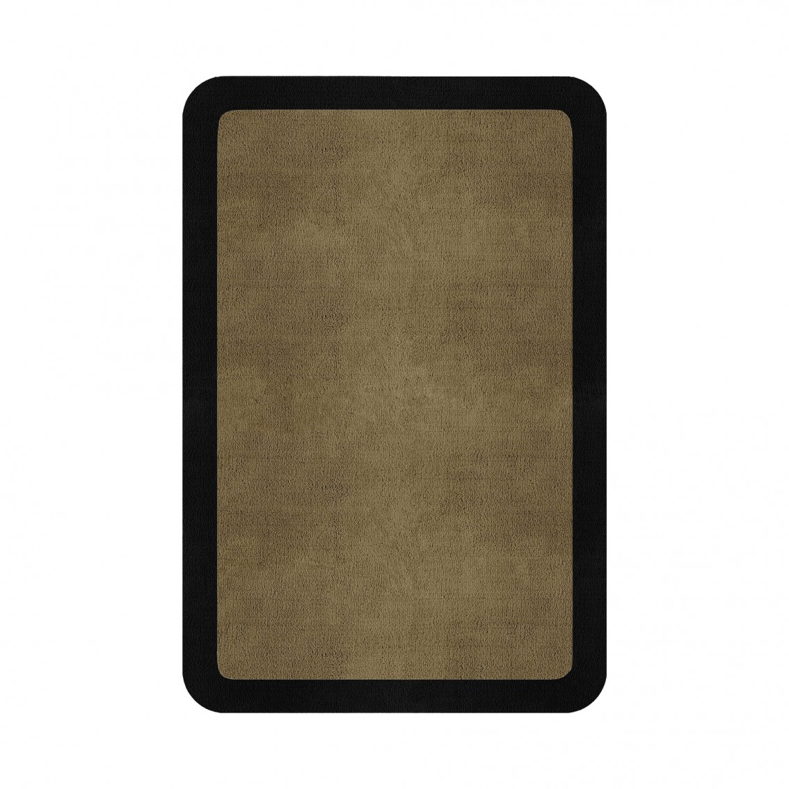 BORDER ATELIER SANDSTONE ROUNDED EDGE AREA RUG