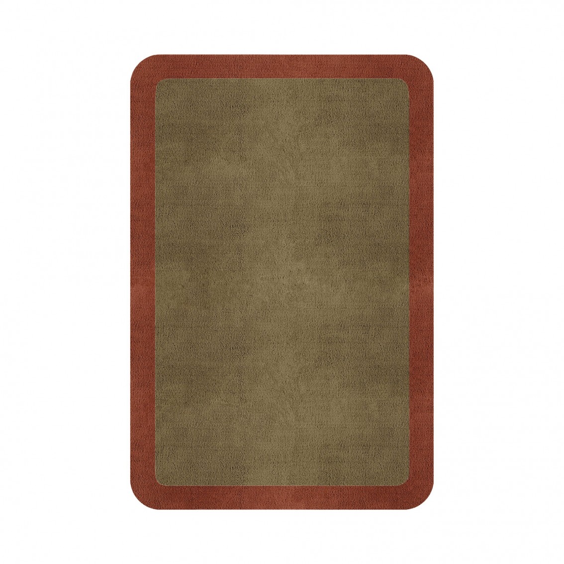 BORDER ATELIER SANDSTONE ROUNDED EDGE AREA RUG BORDER ATELIER SANDSTONE ROUNDED EDGE AREA RUG