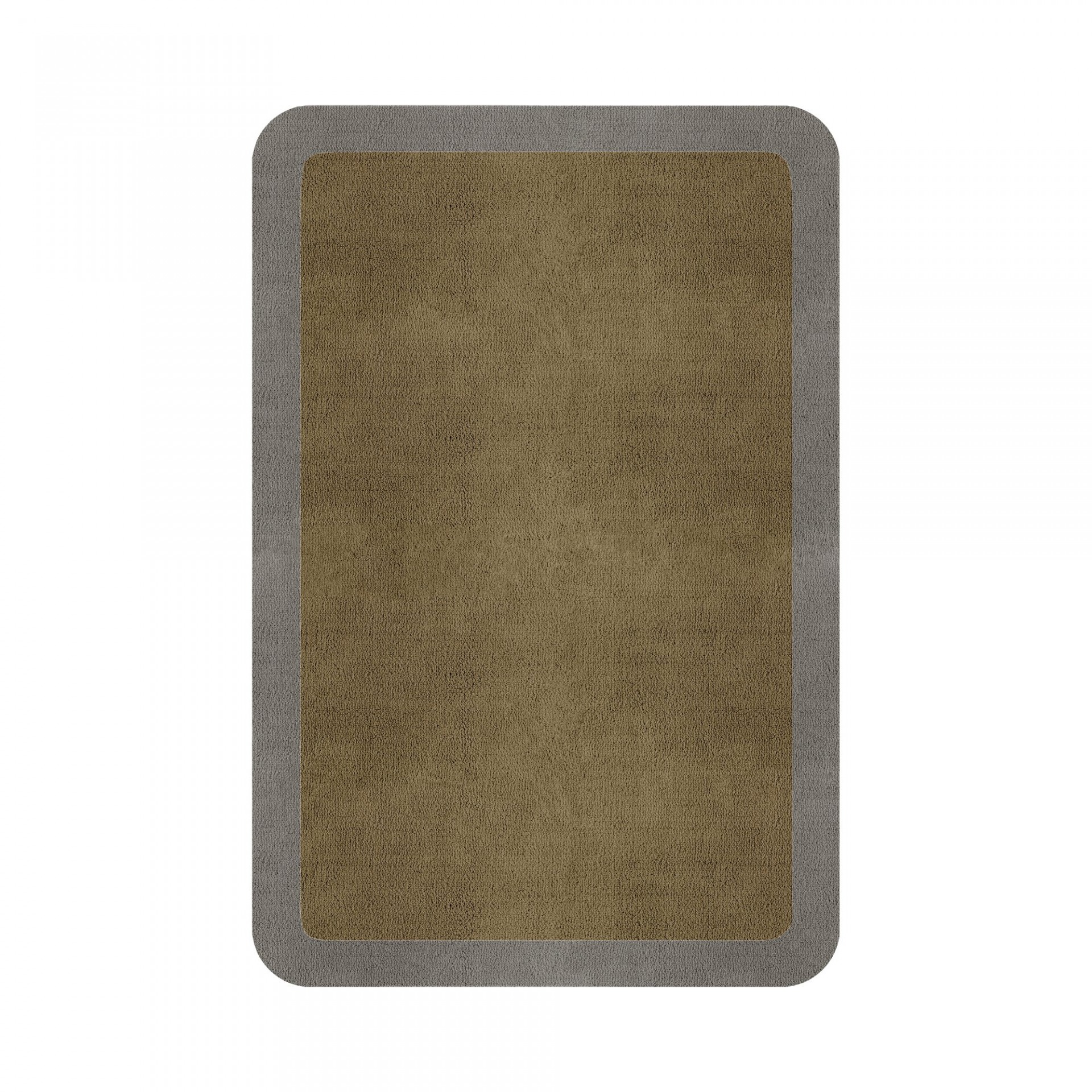 BORDER ATELIER SANDSTONE ROUNDED EDGE AREA RUG