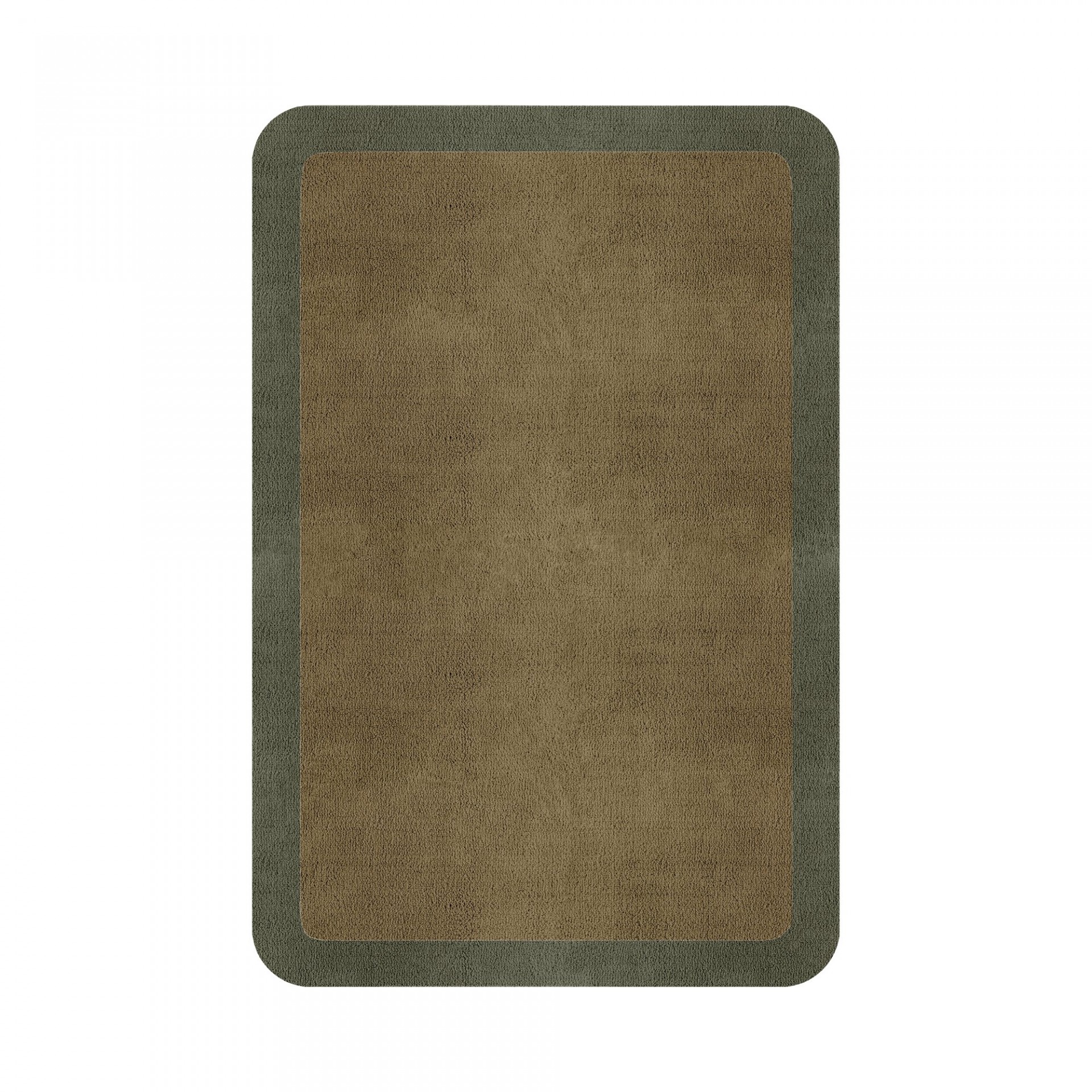 BORDER ATELIER SANDSTONE ROUNDED EDGE AREA RUG