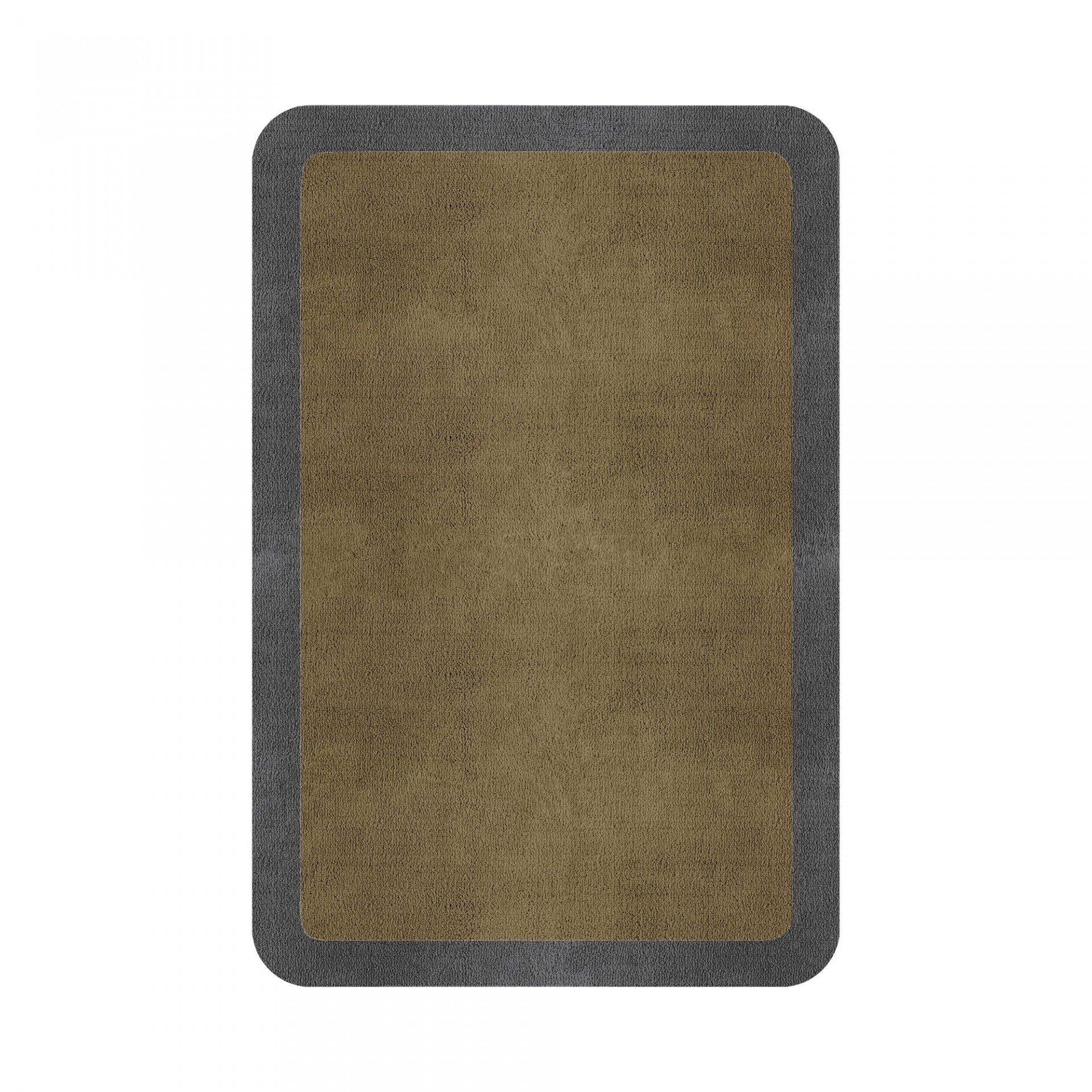 BORDER ATELIER SANDSTONE ROUNDED EDGE AREA RUG