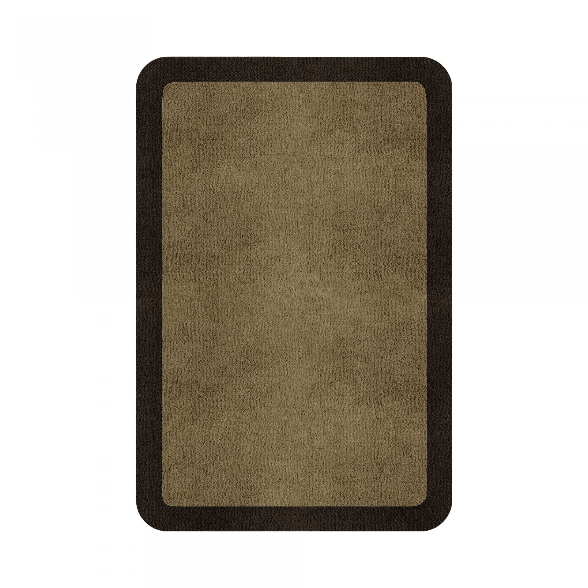BORDER ATELIER SANDSTONE ROUNDED EDGE AREA RUG