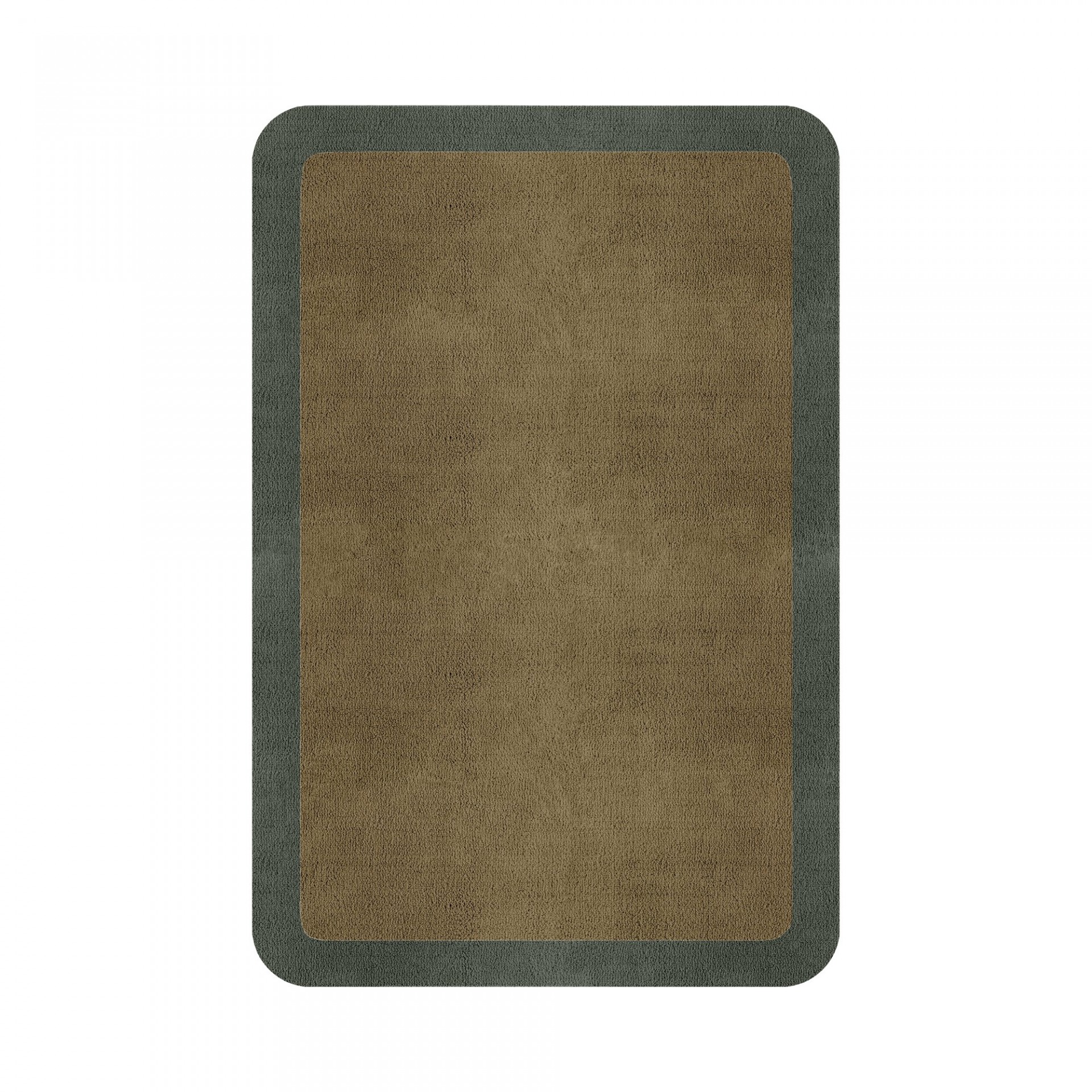 BORDER ATELIER SANDSTONE ROUNDED EDGE AREA RUG