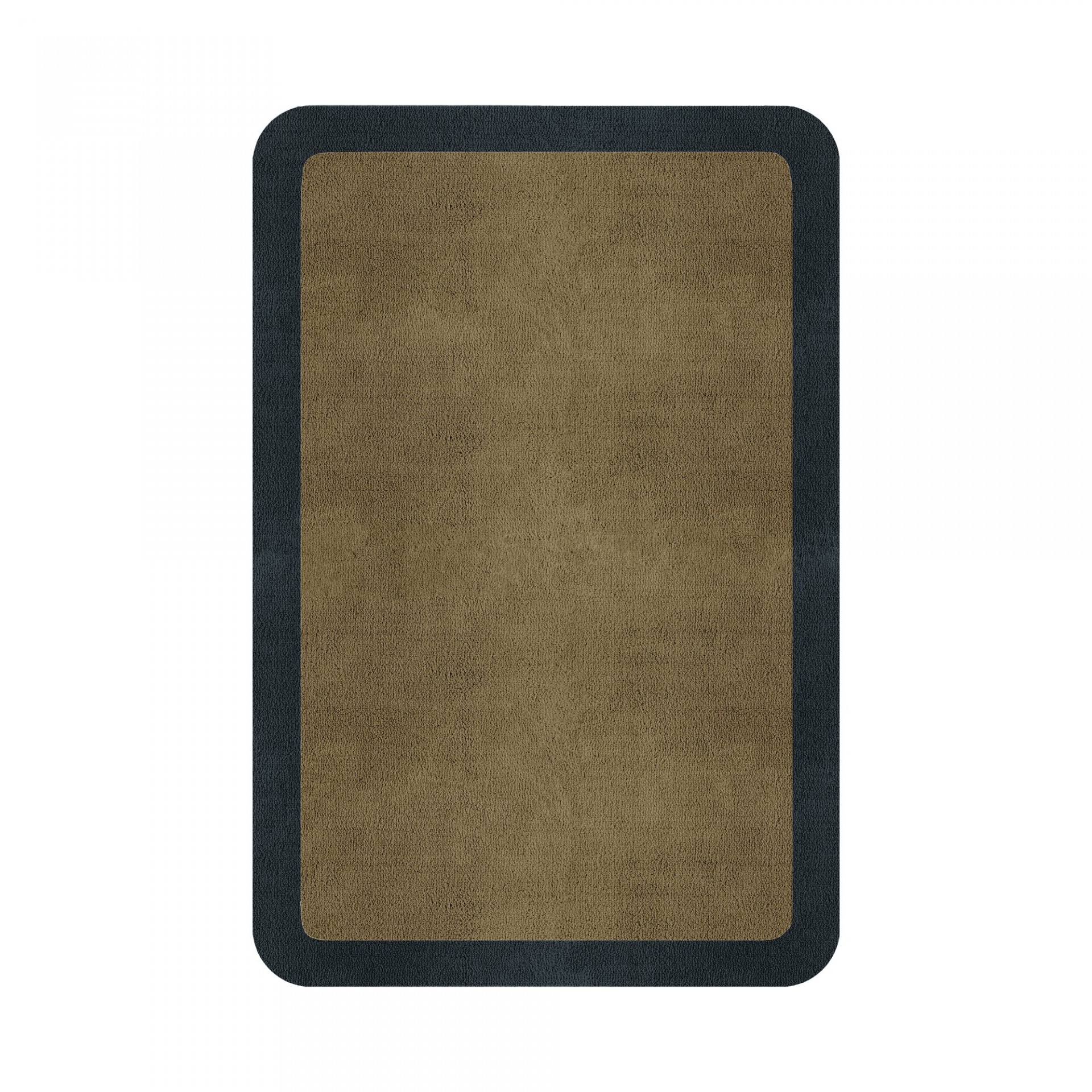 BORDER ATELIER SANDSTONE ROUNDED EDGE AREA RUG