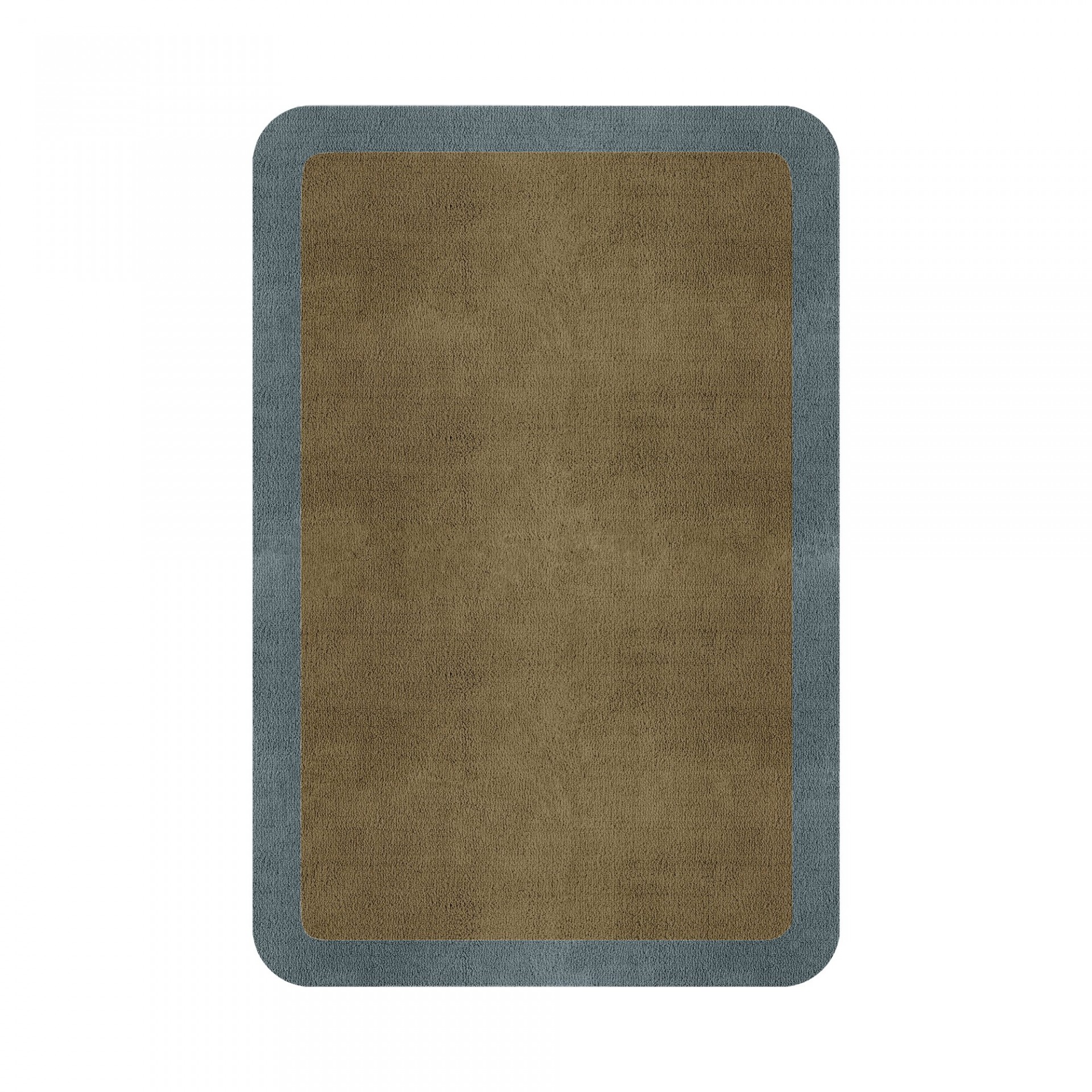 BORDER ATELIER SANDSTONE ROUNDED EDGE AREA RUG