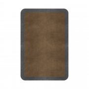 BORDER ATELIER CAMEL BROWN ROUNDED EDGE AREA RUG BORDER ATELIER CAMEL BROWN ROUNDED EDGE AREA RUG