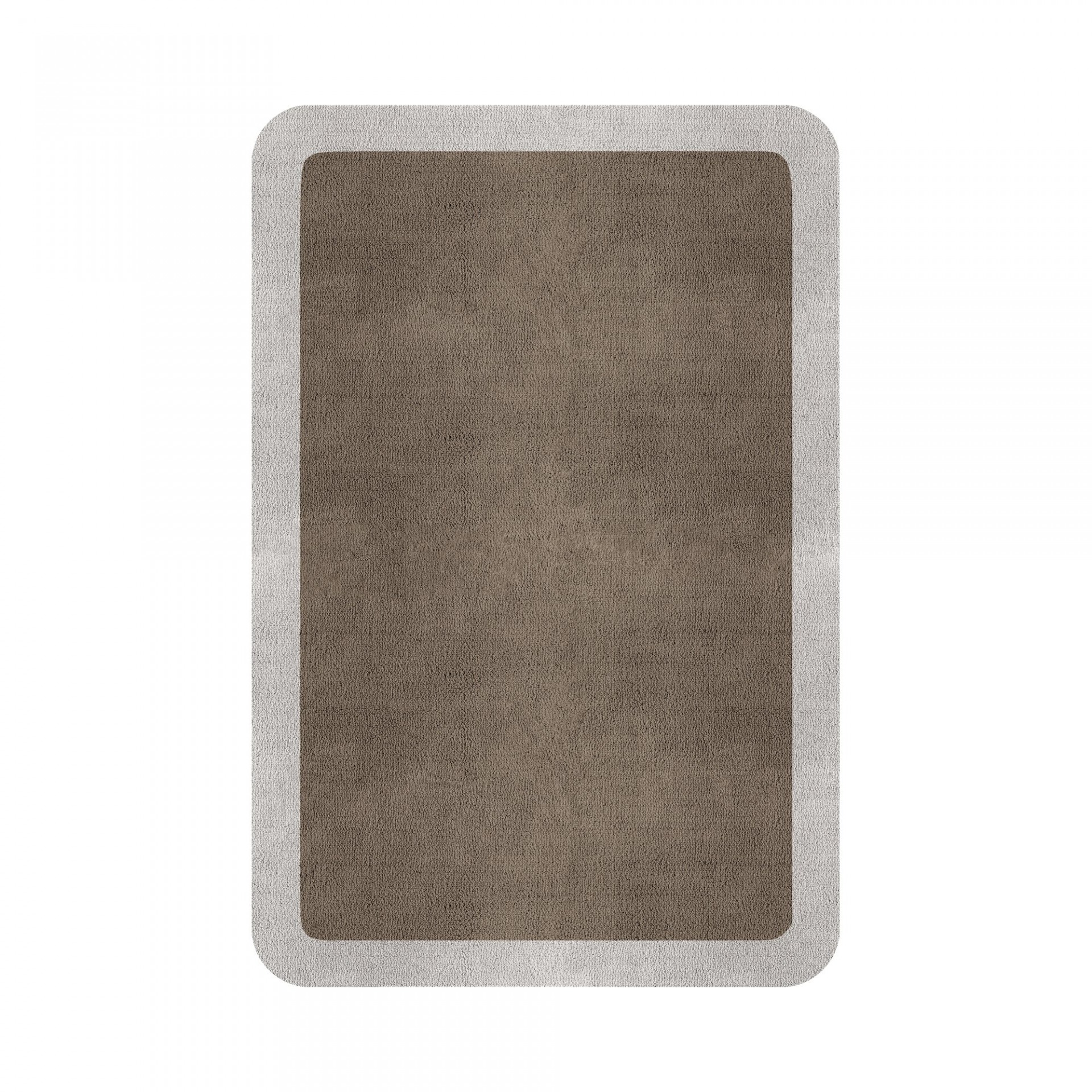 BORDER ATELIER TAUPE TAPETE CANTOS REDONDOS
