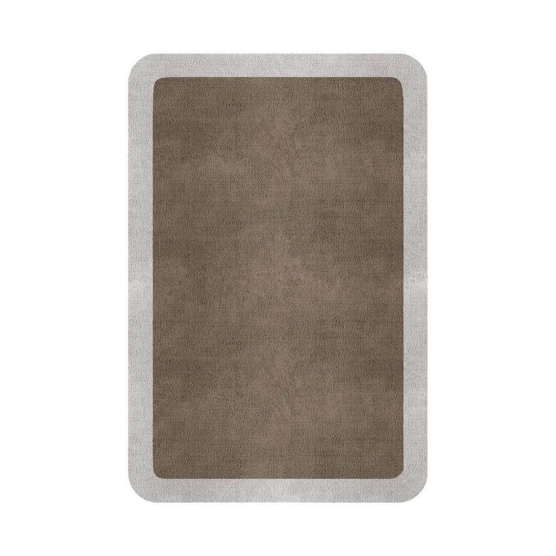 BORDER ATELIER TAUPE TAPETE CANTOS REDONDOS